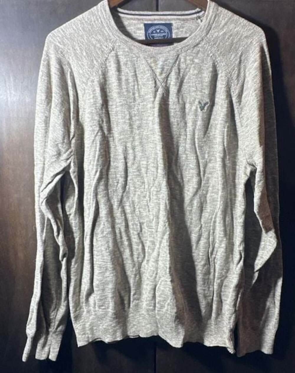 American Eagle Athletic Fit Sweater XL men lightweight soft heather knit casual